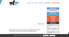 Desktop Screenshot of krug-transporte.de