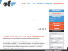 Tablet Screenshot of krug-transporte.de